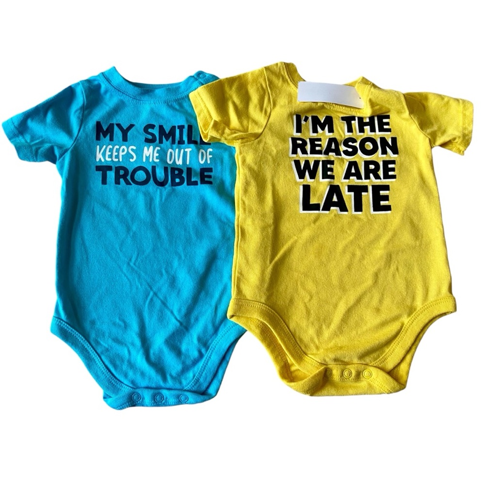 Boys 12M NWT Onesies